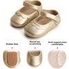 image:imageSoft Sole Baby Shoes  Infant Baby Walking Shoes Moccasins Rubber Sole Crib ShoesGolden