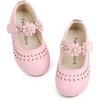 image:imageFelix amp Flora Girls Toddler Little Ballet Shoes  Flower Girls Mary Jane Flats Dress Shoes Party WeddingB854pink