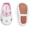 image:imageFelix amp Flora Soft Sole Baby Shoes  Infant Baby Girls Ballet Flats Moccasinss Rubber Sole Walking Crib ShoesBn01pink