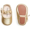 image:imageFelix amp Flora Soft Sole Baby Shoes  Infant Baby Girls Ballet Flats Moccasinss Rubber Sole Walking Crib ShoesBn33gold