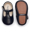 image:imageFelix amp Flora Soft Sole Baby Shoes  Infant Baby Girls Ballet Flats Moccasinss Rubber Sole Walking Crib ShoesBn37black