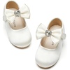 image:imageFelix amp Flora Toddler Flower Girl Dress Shoes  Baby Girl Ballet Mary Jane Flats for Party School WeddingBf15ivory White