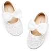 B829- Glitter White