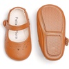 image:imageSoft Sole Baby Dress Shoes  Infant Baby Walking Shoes Moccasinss Rubber Sole Crib ShoesB8728brown