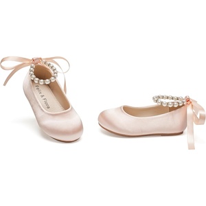 image:imageFelix amp Flora Girls Toddler Little Ballet Shoes  Flower Girls Mary Jane Flats Dress Shoes Party WeddingB836baby Pink