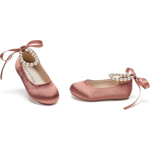 image:imageFelix amp Flora Girls Toddler Little Ballet Shoes  Flower Girls Mary Jane Flats Dress Shoes Party WeddingB836brown