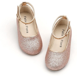 image:imageFelix amp Flora Girls Toddler Little Ballet Shoes  Flower Girls Mary Jane Flats Dress Shoes Party WeddingB842pink