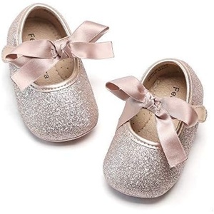 image:imageFelix amp Flora Soft Sole Baby Shoes  Infant Baby Walking Shoes Moccasinss Rubber Sole Crib ShoesB18pink