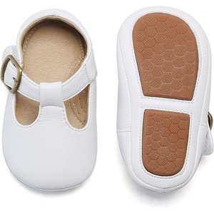 image:imageFelix amp Flora Soft Sole Baby Shoes  Infant Baby Walking Shoes Moccasinss Rubber Sole Crib ShoesB8527white