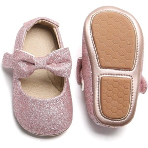 image:imageFelix amp Flora Soft Sole Baby Shoes  Infant Baby Walking Shoes Moccasinss Rubber Sole Crib ShoesB8712pink