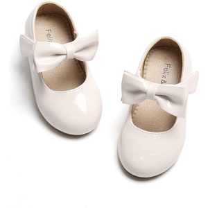 image:imageFelix amp Flora Toddler Flower Girl Dress Shoes  Girl Ballet Flats Party School Shoes WeddingB317beige