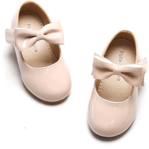 image:imageFelix amp Flora Toddler Flower Girl Dress Shoes  Girl Ballet Flats Party School Shoes WeddingB317nude