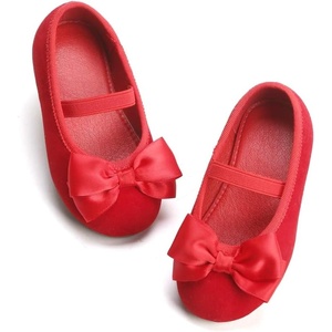 image:imageFelix amp Flora Toddler Flower Girl Dress Shoes  Girl Ballet Flats Party School Shoes WeddingB803red