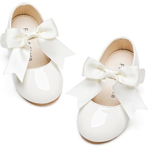 image:imageFelix amp Flora Toddler Flower Girl Dress Shoes  Girl Ballet Flats Party School Shoes WeddingB821ivory White