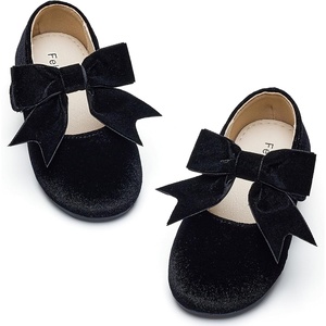 image:imageFelix amp Flora Toddler Flower Girl Dress Shoes  Girl Ballet Flats Party School Shoes WeddingB821velvet Black
