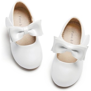 image:imageFelix amp Flora Toddler Flower Girl Dress Shoes  Girl Ballet Flats Party School Shoes WeddingB833ivory