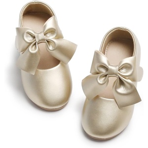 image:imageFelix amp Flora Toddler Flower Girl Dress Shoes  Girl Ballet Flats Party School Shoes WeddingB845gold