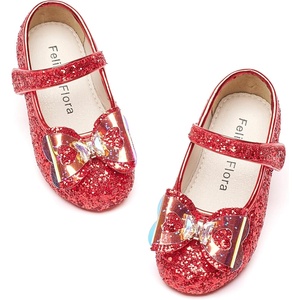 image:imageFelix amp Flora Toddler Flower Girl Dress Shoes  Girl Ballet Flats Party School Shoes WeddingB896red