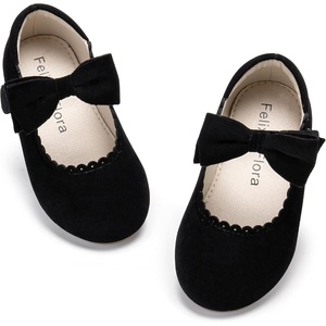 image:imageFelix amp Flora Toddler Flower Girl Dress Shoes  Girl Ballet Flats Party School Shoes WeddingBf11black
