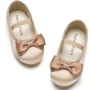 image:imageFelix amp Flora Toddler Flower Girl Dress Shoes  Girl Ballet Flats Party School Shoes WeddingBf27dark Nude
