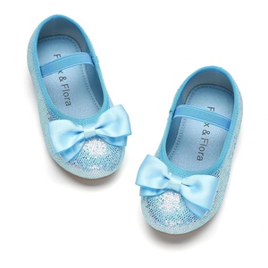 image:imageFelix amp Flora Toddler Flower Girl Dress Shoes  Girl Ballet Flats Party School Shoes WeddingBf28blue