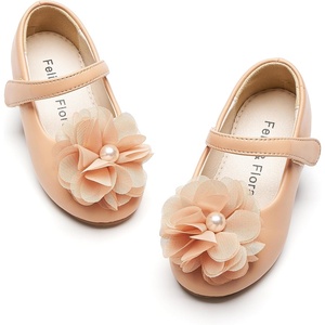 image:imageFelix amp Flora Toddler Flower Girl Dress Shoes  Girl Ballet Flats Party School Shoes WeddingBu319nude