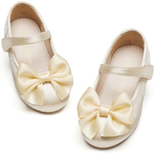 image:imageFelix amp Flora Toddler Flower Girl Dress Shoes Girl Ballet Flats Party School Shoes WeddingB904champagne Gold