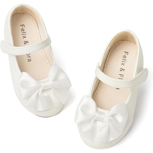 image:imageFelix amp Flora Toddler Flower Girl Dress Shoes Girl Ballet Flats Party School Shoes WeddingB904pl White