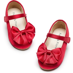 image:imageFelix amp Flora Toddler Flower Girl Dress Shoes Girl Ballet Flats Party School Shoes WeddingB904red