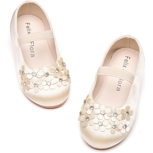 image:imageFelix amp Flora Toddler Girl Dress Shoes  Flower Girl Ballet Flats School Wedding PartyB891gold