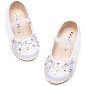 image:imageFelix amp Flora Toddler Girl Dress Shoes  Flower Girl Ballet Flats School Wedding PartyB891white