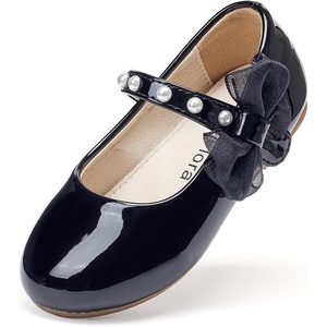 image:imageFelix amp Flora Toddler Girl Dress Shoes  Flower Girl Ballet Flats School Wedding PartyBf13pl Black