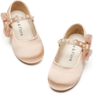 image:imageFelix amp Flora Toddler Girl Dress Shoes  Flower Girl Ballet Flats School Wedding PartyBf14dark Nude
