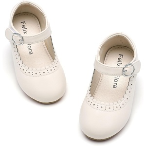 image:imageFelix amp Flora Toddler Girl Dress Shoes  Flower Girl Ballet Flats School Wedding PartyBf19beige