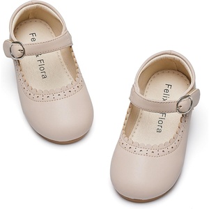 image:imageFelix amp Flora Toddler Girl Dress Shoes  Flower Girl Ballet Flats School Wedding PartyBf19tan