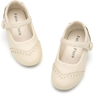 image:imageFelix amp Flora Toddler Girl Dress Shoes  Flower Girl Ballet Flats School Wedding PartyBf29beige