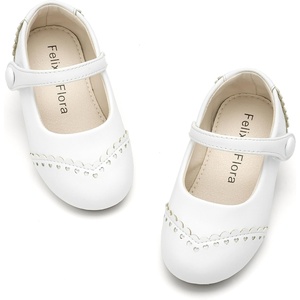 image:imageFelix amp Flora Toddler Girl Dress Shoes  Flower Girl Ballet Flats School Wedding PartyBf29white