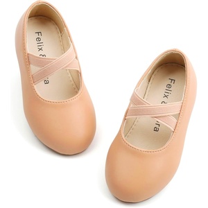 image:imageFelix amp Flora Toddler Girl Dress Shoes  Flower Girl Ballet Mary Jane Flats Party School WeddingB869fl Nude