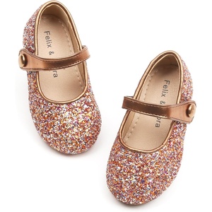 image:imageFelix amp Flora Toddler Girl Dress Shoes  Flower Girl Ballet Mary Jane Flats Party School WeddingB876multicolor