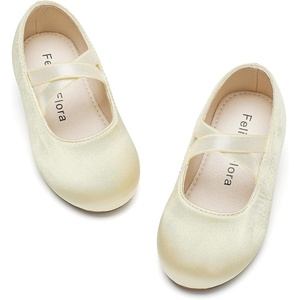 image:imageFelix amp Flora Toddler Girl Dress Shoes  Flower Girl Ballet Mary Jane Flats Party School WeddingBf09s Champagne Gold