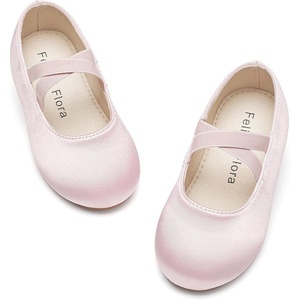 image:imageFelix amp Flora Toddler Girl Dress Shoes  Flower Girl Ballet Mary Jane Flats Party School WeddingBf09s Light Pink