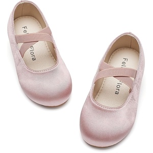 image:imageFelix amp Flora Toddler Girl Dress Shoes  Flower Girl Ballet Mary Jane Flats Party School WeddingBf09s Pink