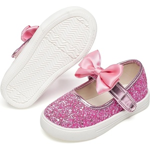 image:imageFelix amp Flora ToddlerLittle Kid Girls Running Shoes Glitter Sneakers Princess Fashion Casual Sports ShoesBs822glitter Pink