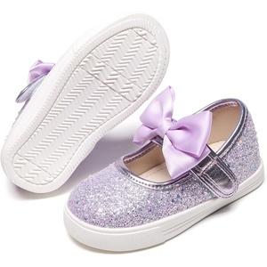 image:imageFelix amp Flora ToddlerLittle Kid Girls Running Shoes Glitter Sneakers Princess Fashion Casual Sports ShoesBs822glitter Purple