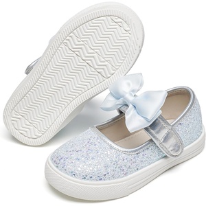 image:imageFelix amp Flora ToddlerLittle Kid Girls Running Shoes Glitter Sneakers Princess Fashion Casual Sports ShoesBs822light Blue