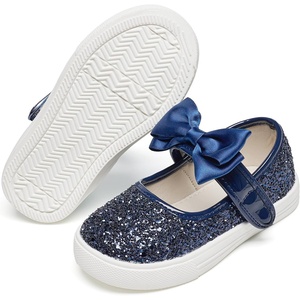image:imageFelix amp Flora ToddlerLittle Kid Girls Running Shoes Glitter Sneakers Princess Fashion Casual Sports ShoesBs822navy Blue