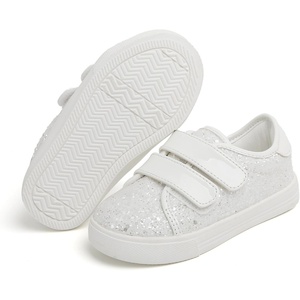image:imageFelix amp Flora ToddlerLittle Kid Girls Running Shoes Sports Sneakers Princess Casual Glitter ShoesBs808glitter White