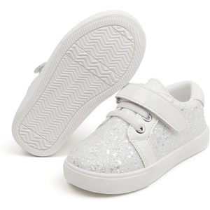 image:imageFelix amp Flora ToddlerLittle Kid Girls Running Shoes Sports Sneakers Princess Casual Glitter ShoesBs815glitter White