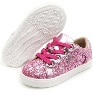 image:imageFelix amp Flora ToddlerLittle Kid Girls Running Shoes Sports Sneakers Princess Casual Glitter ShoesBs819glitter Pink