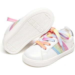 image:imageFelix amp Flora ToddlerLittle Kid Girls Running Shoes Sports Sneakers Princess Casual Glitter ShoesBs824white